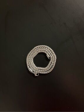Stainless Steel Rope Chain Necklace - Classic Shine